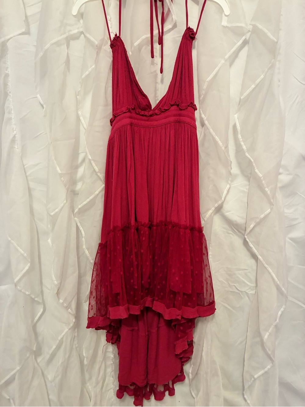Boho Halter Babydoll Dress